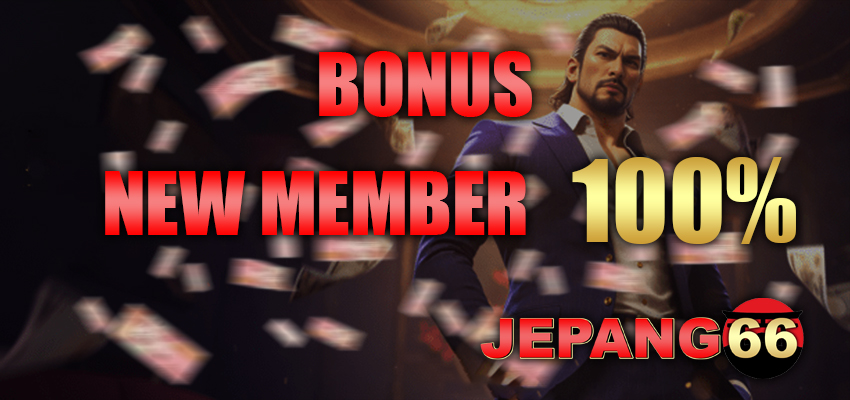 BONUS NEW MEMBER 100%